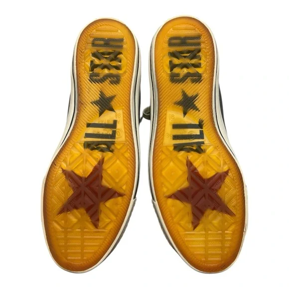 Converse X John Varvatos Zip Around Gray/Cream Leather HiTop Sneaker Men… - Picture 8 of 13